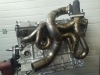 BMW TURBO M50 M52 manifold .RHD + DOWNPIPE E36